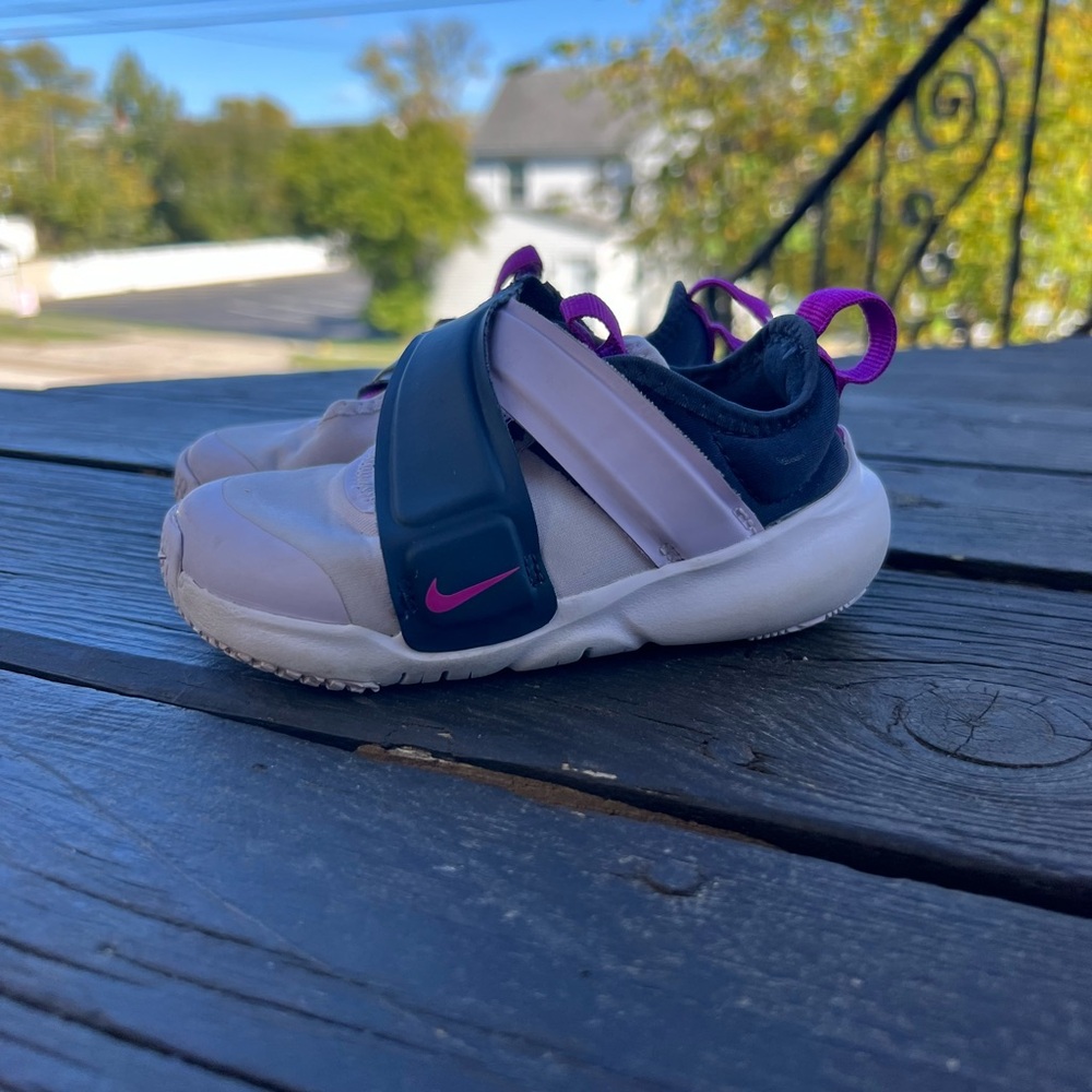 Nike (TD) Flex Advance SE 'Purple Navy Size 8C